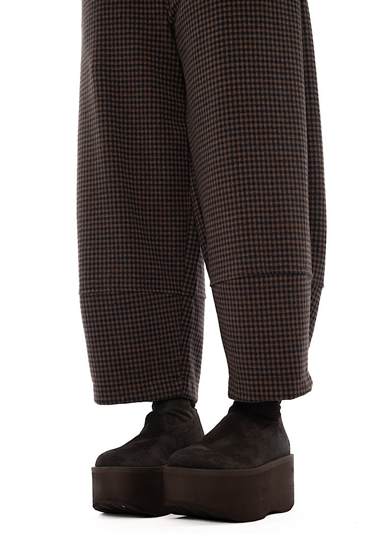 MICRO-CHECK RIMA JQ TROUSER