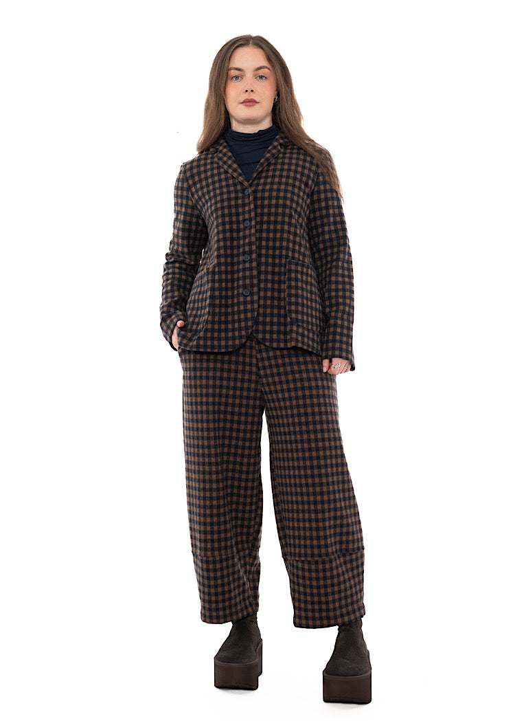 OVERSIZED CHECKED CIMONE JQ JACKET