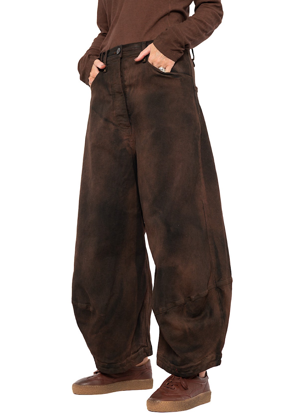 SIGNATURE BALLOON DENIM TROUSER