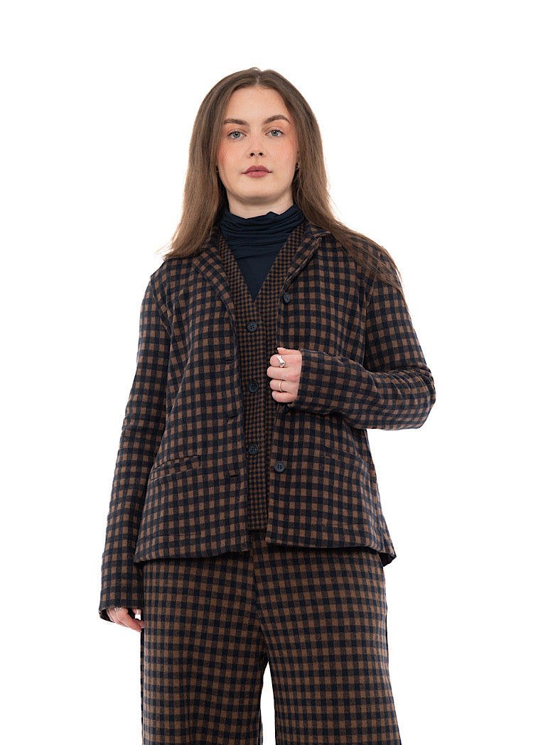 CHECKED APRILE JQ JACKET