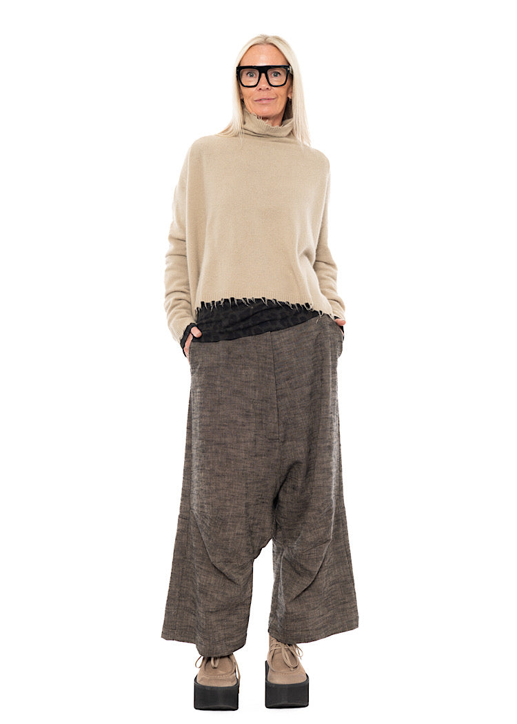 SIGNATURE MERINO RACCOON KNIT