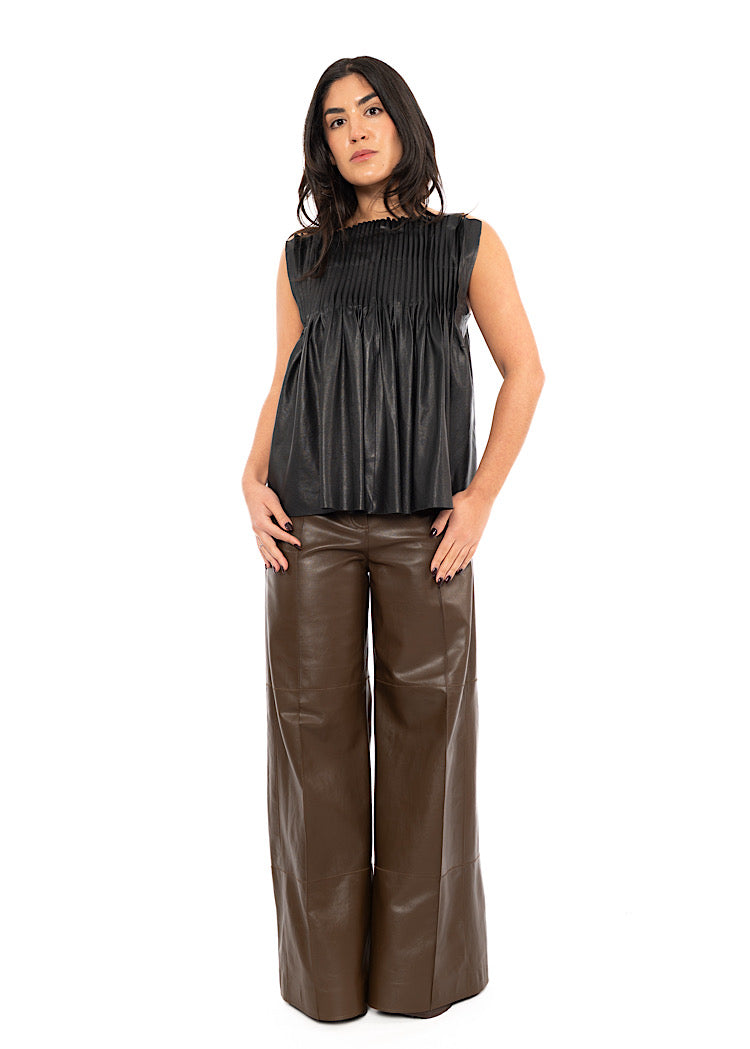 ANNETTE GÖRTZ ALO LEATHER TOP