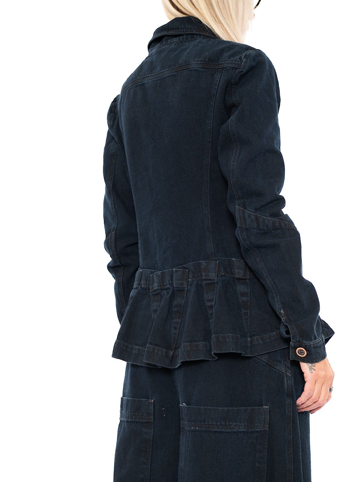 GARMENT-DYED DENIM JACKET