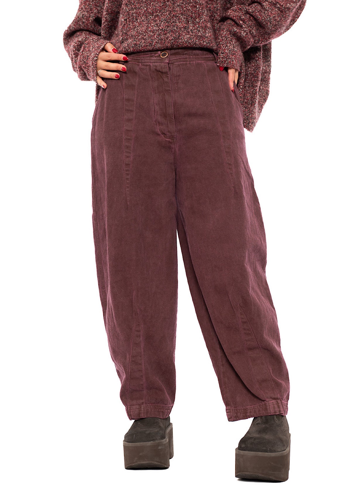 DENIM BALLOON TROUSER