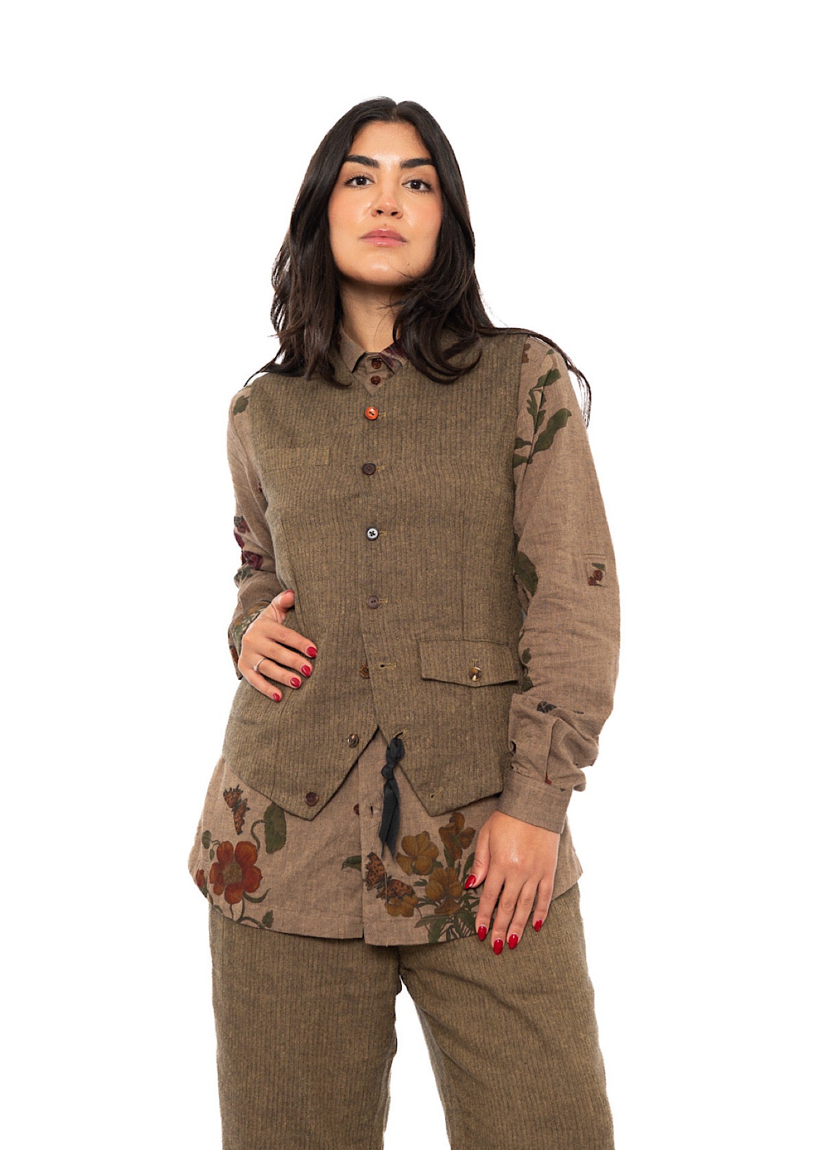 CLASSIC HERRINGBONE WAISTCOAT