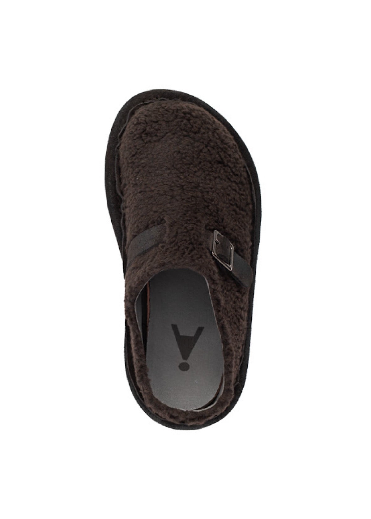 SHEARLING-LINED MULE