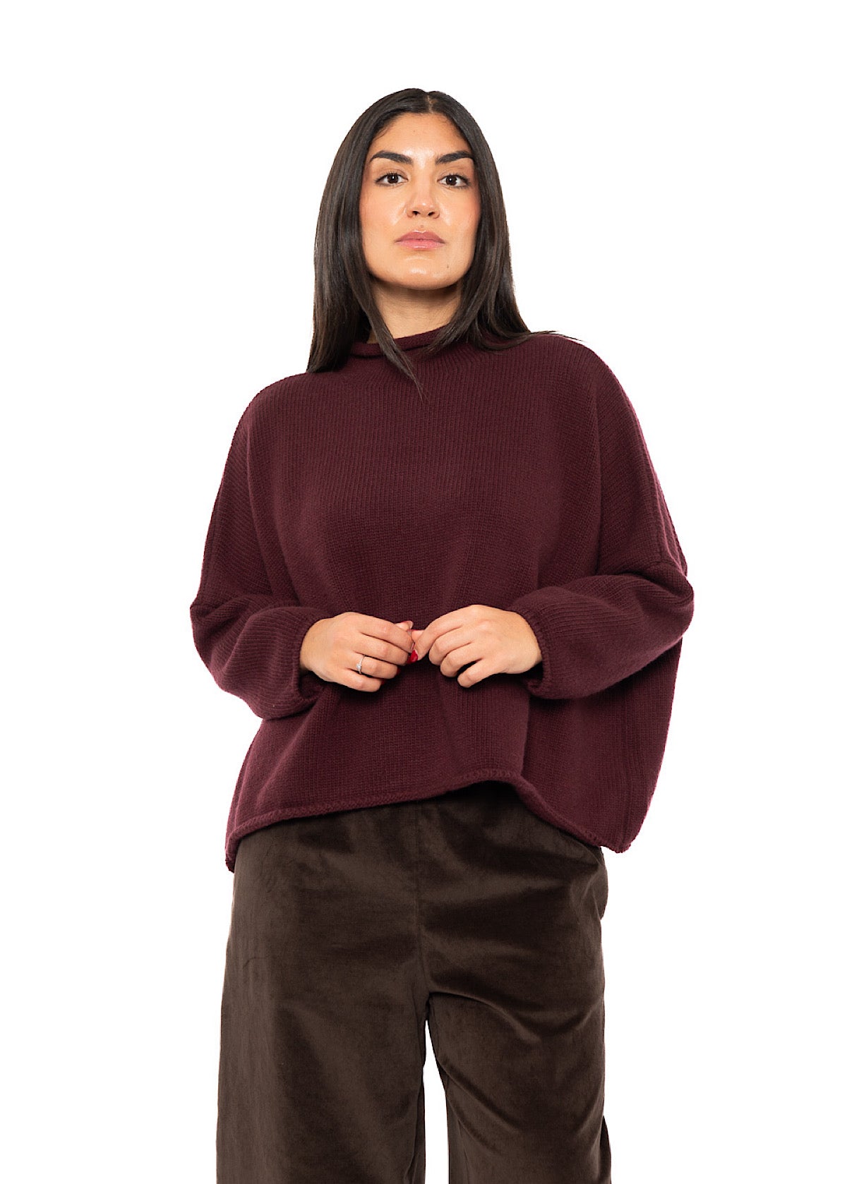 RELAXED CASHMERE BLEND FERRUCCIO PULLOVER