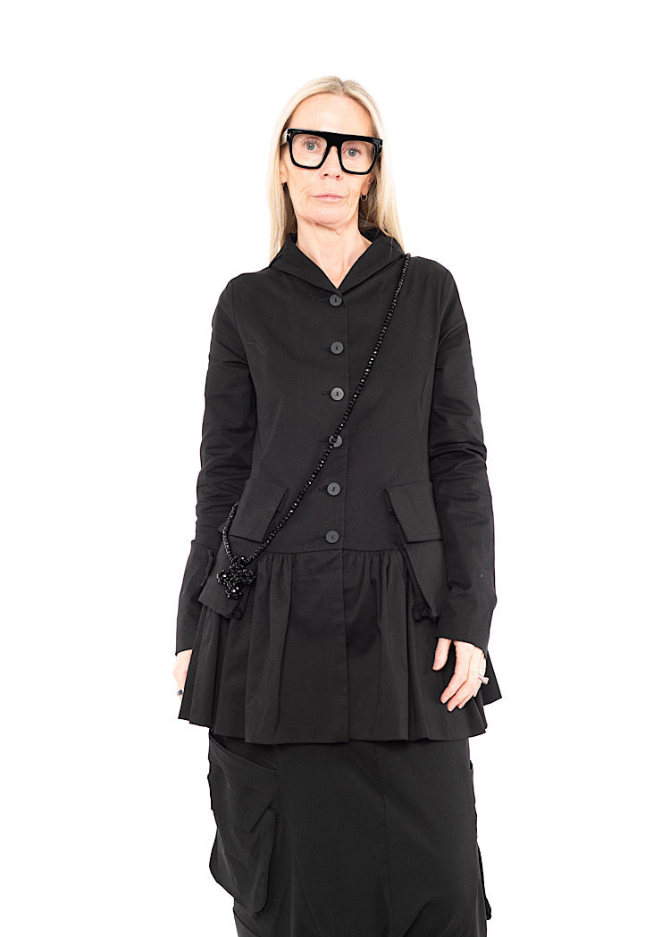 PLU ACROSS LONG NECKLACE