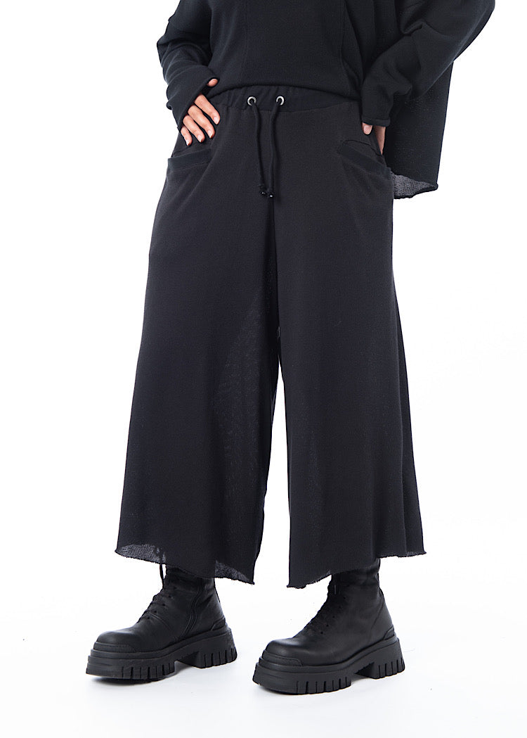 SORT AARHUS CROPPED TROUSER