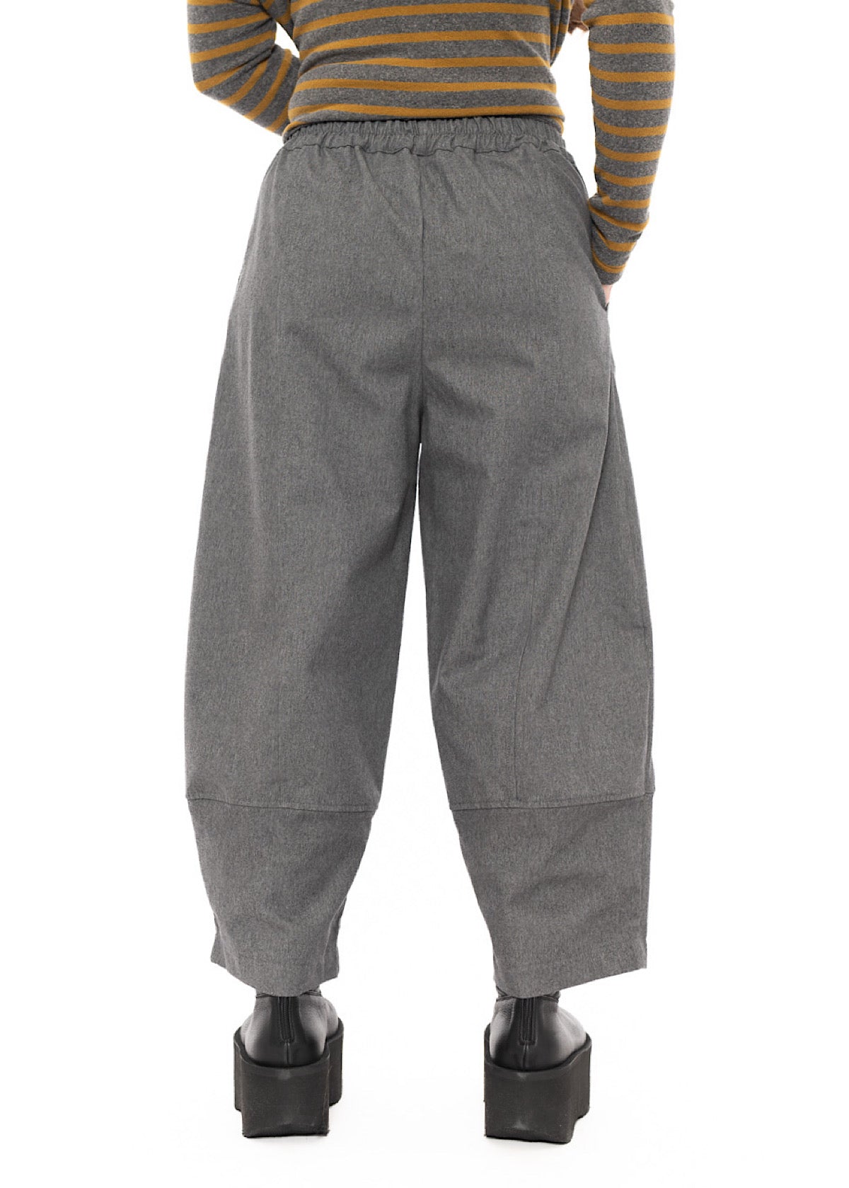 STRUCTURED COTTON-MIX RIMA D TROUSER