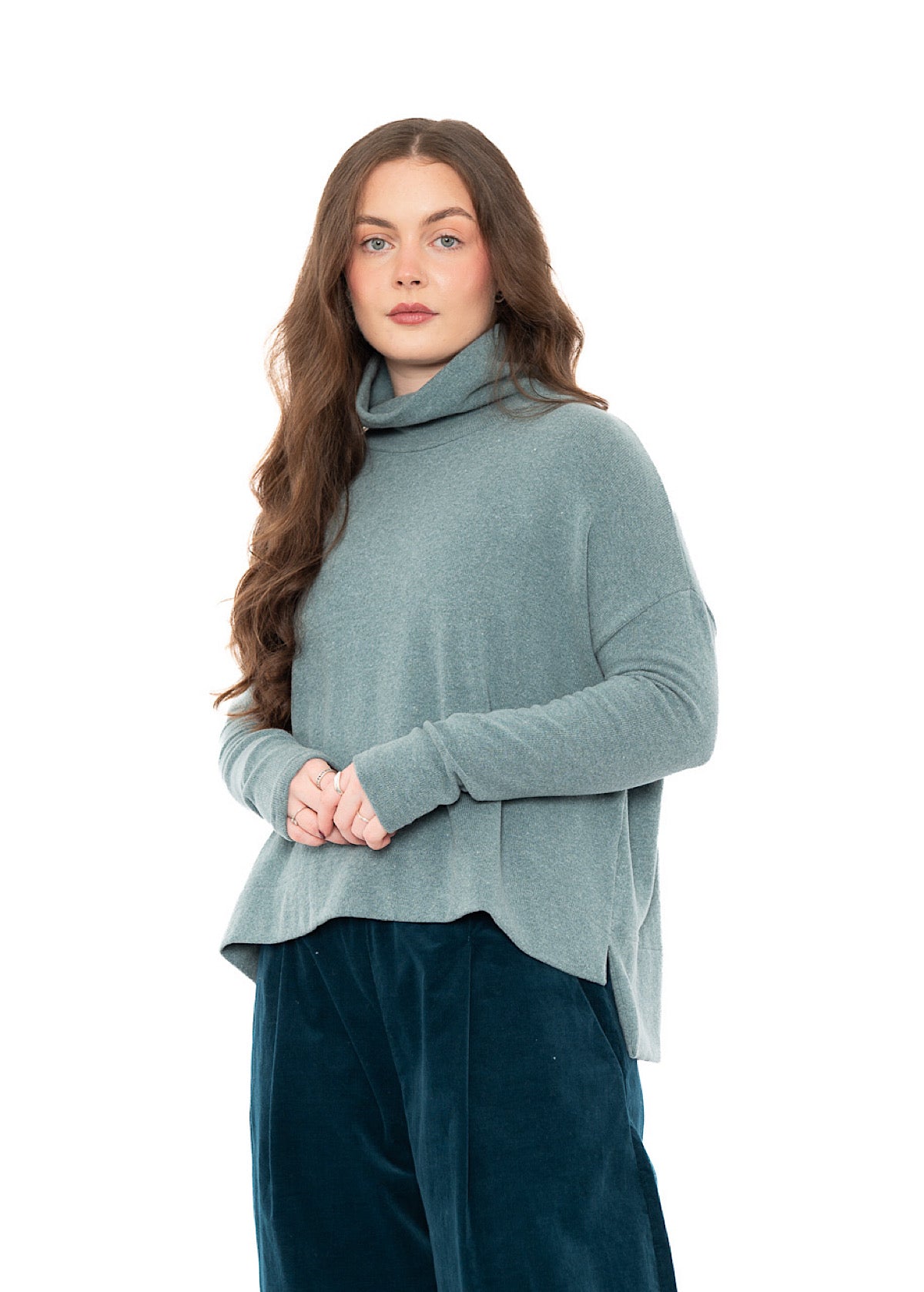 SIGNATURE COTTON-FLEECE MOYET PULLOVER