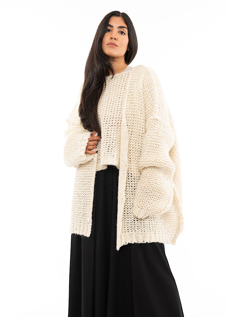 LA VACA LOCA TRANSITO KNITTED CARDIGAN