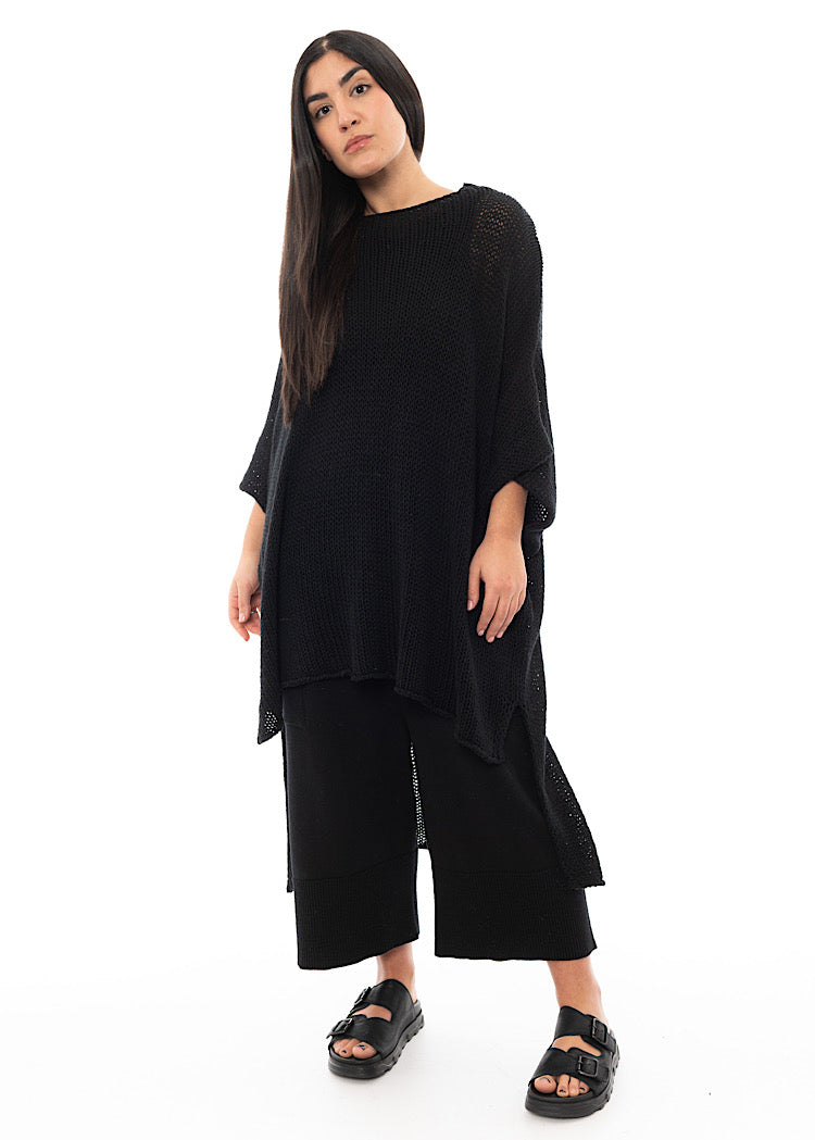 SORT AARHUS IDALIA KNITTED TUNIC