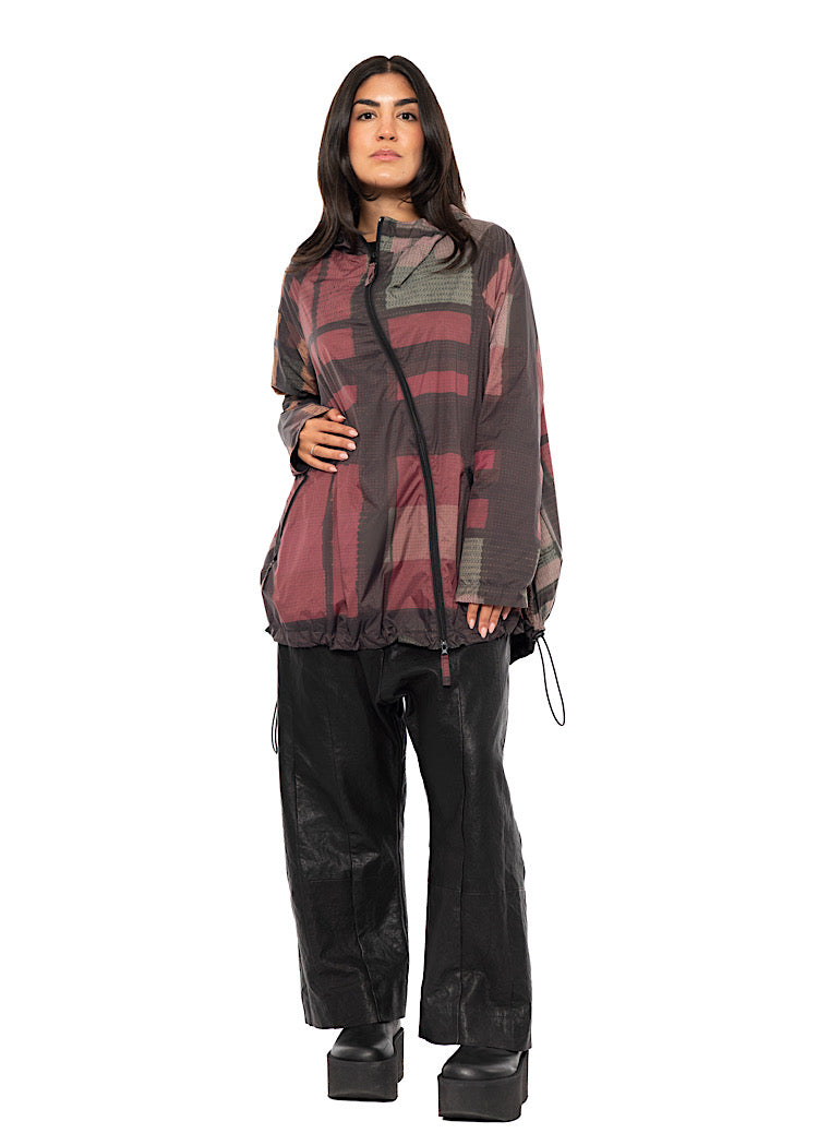 HERITAGE CHECK TECHNICAL RAIN JACKET