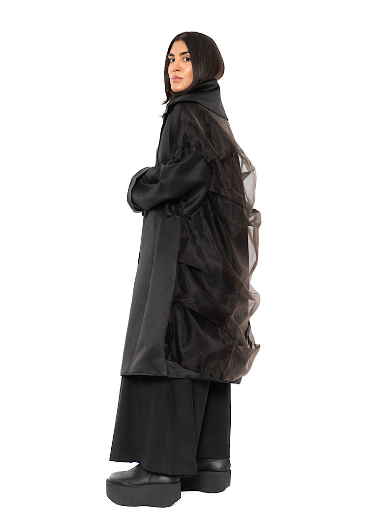 REVERSIBLE OVERSIZED COAT