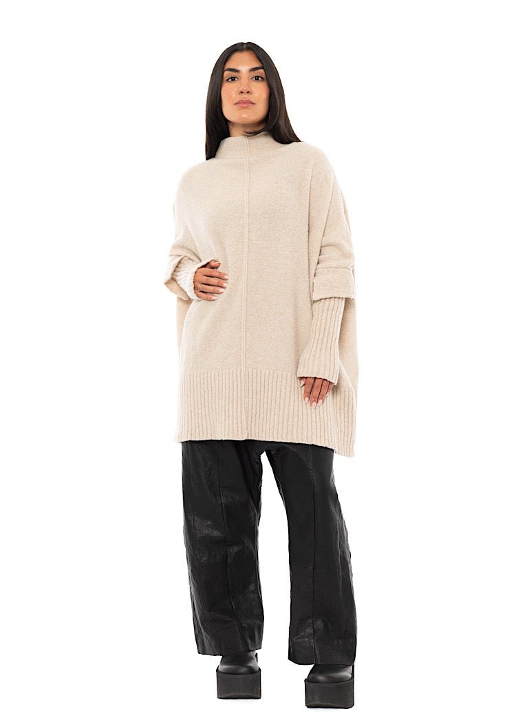 OVERSIZED KNITTED TUNIC