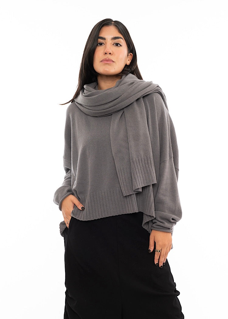 RUNDHOLZ BLACK LABEL KNITTED SCARF