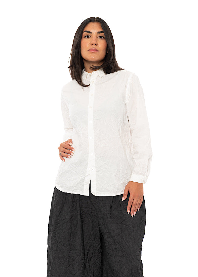 CLASSIC CRINKLE-COTTON SHIRT