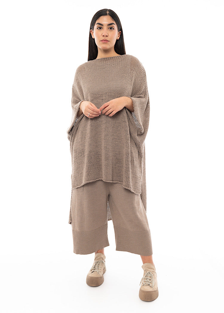 SORT AARHUS IDALIA KNITTED TUNIC