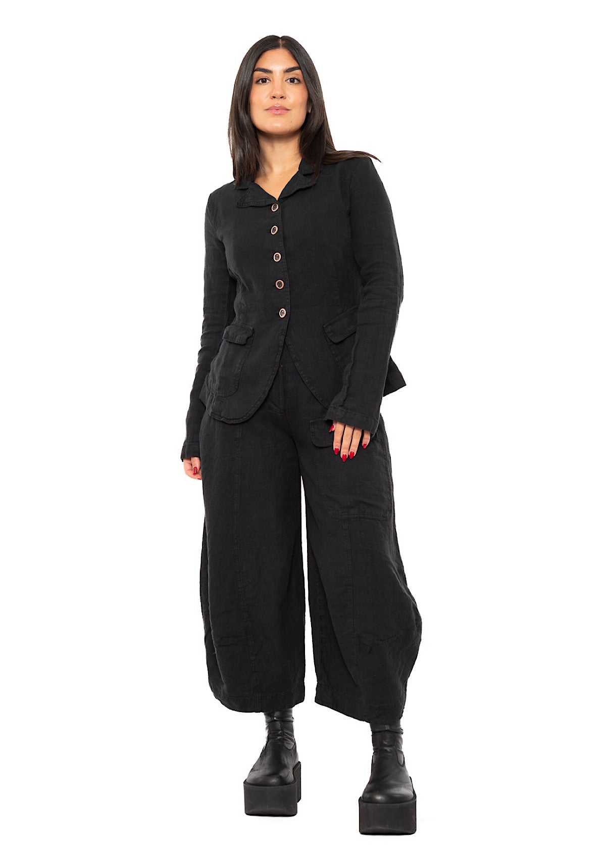 WINTER LINEN BALLOON TROUSER