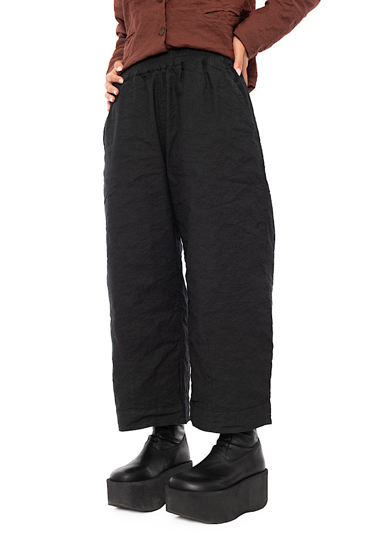 SIGNATURE CRINKLE STRAIGHT LEG TROUSER