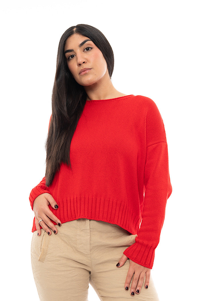 AEQUAMENTE KNITTED PULLOVER