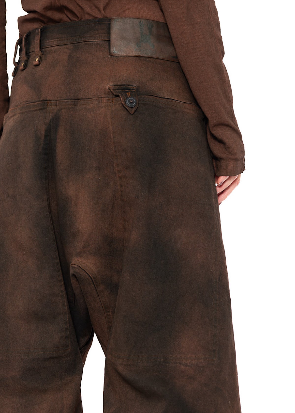 SIGNATURE BALLOON DENIM TROUSER