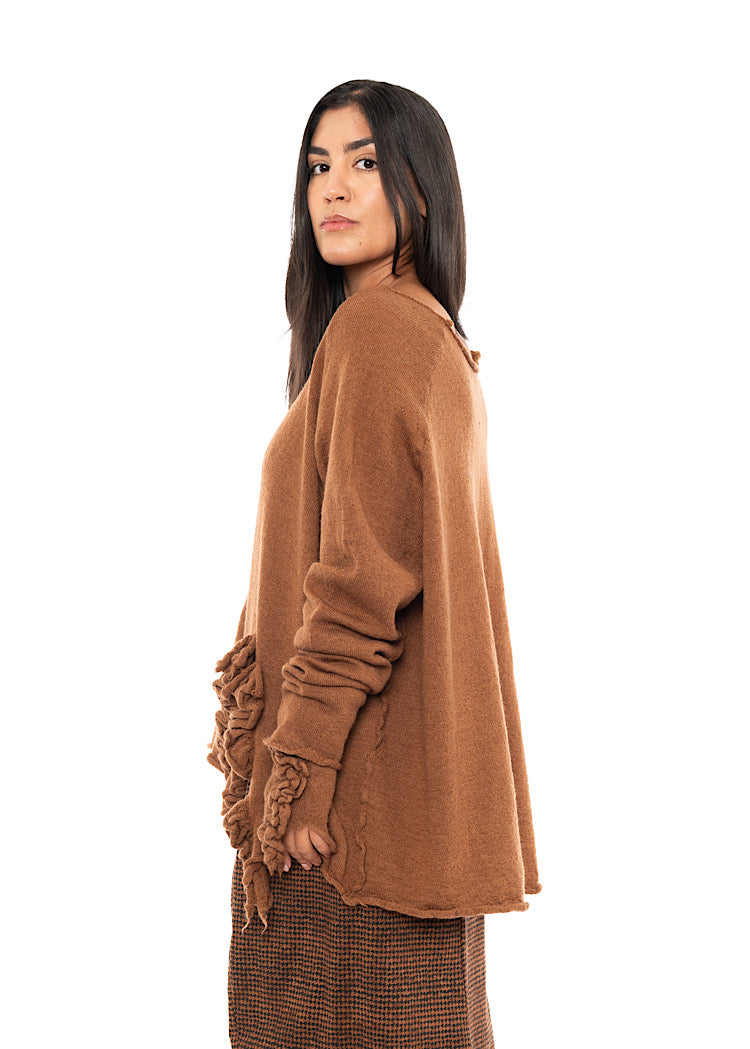 PRE-LOVED RUNDHOLZ BLACK LABEL PULLOVER AND MATCHING CUFFS