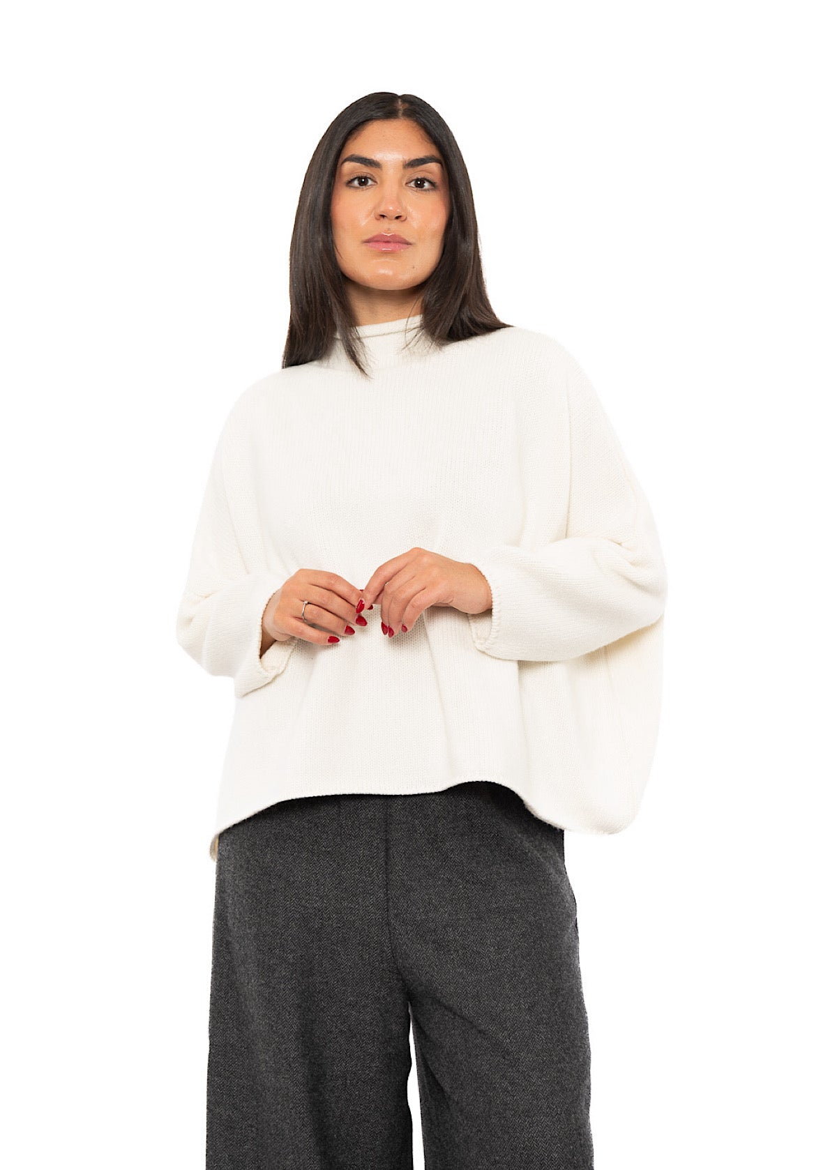 RELAXED CASHMERE BLEND FERRUCCIO PULLOVER