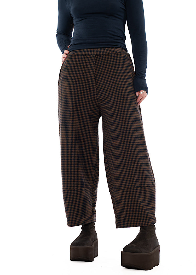 MICRO-CHECK RIMA JQ TROUSER