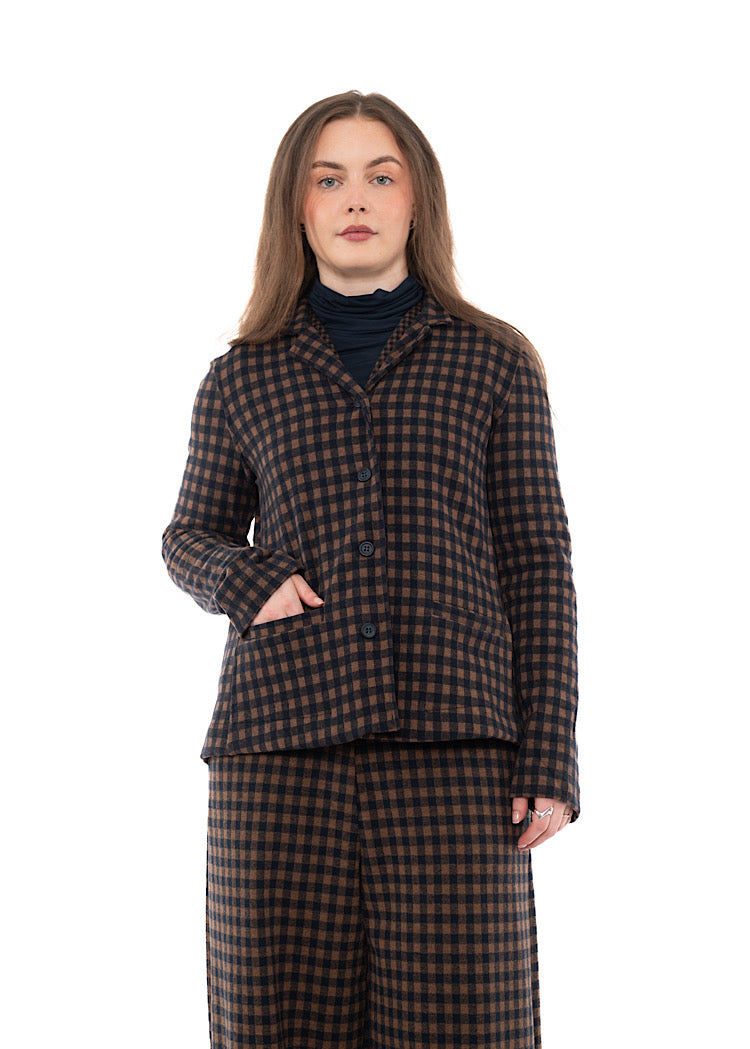 CHECKED APRILE JQ JACKET