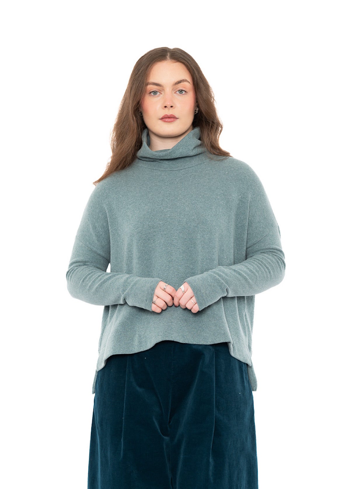 SIGNATURE COTTON-FLEECE MOYET PULLOVER