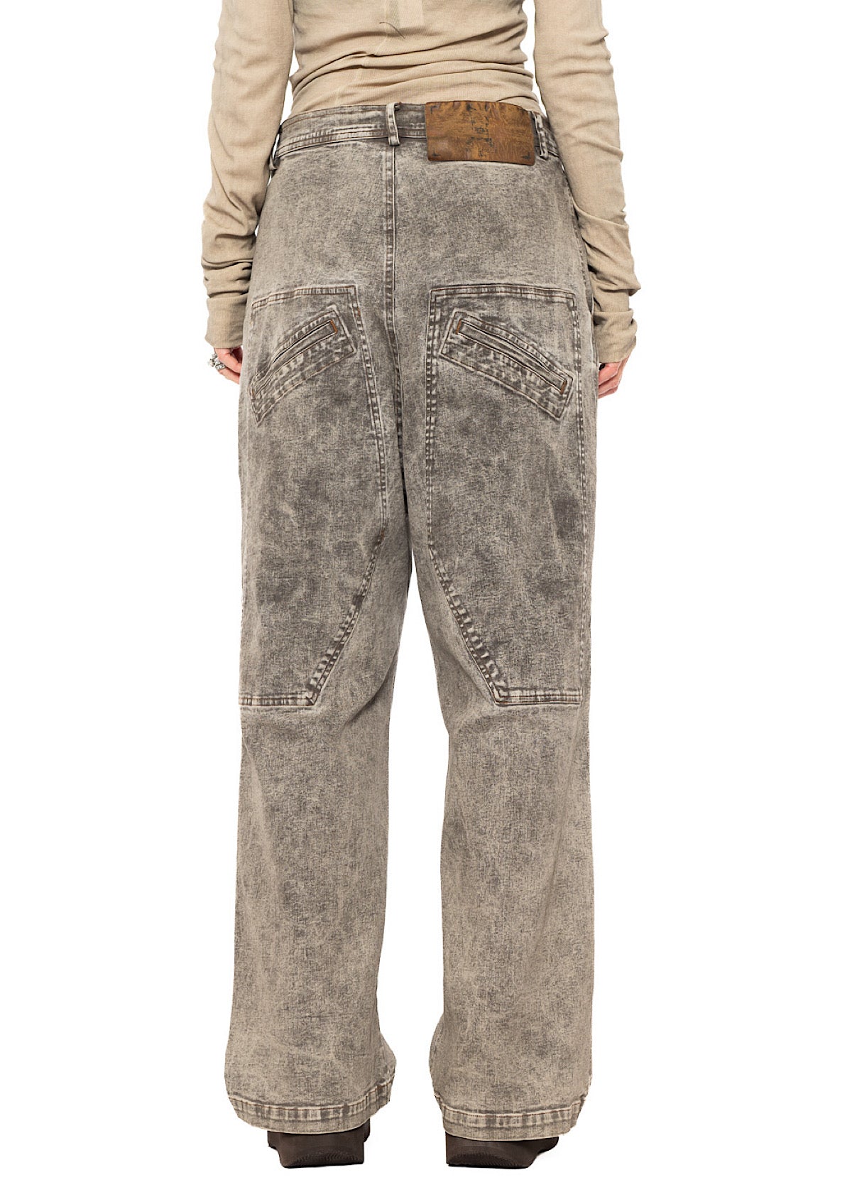 SIGNATURE DROP CROTCH DENIM JEAN