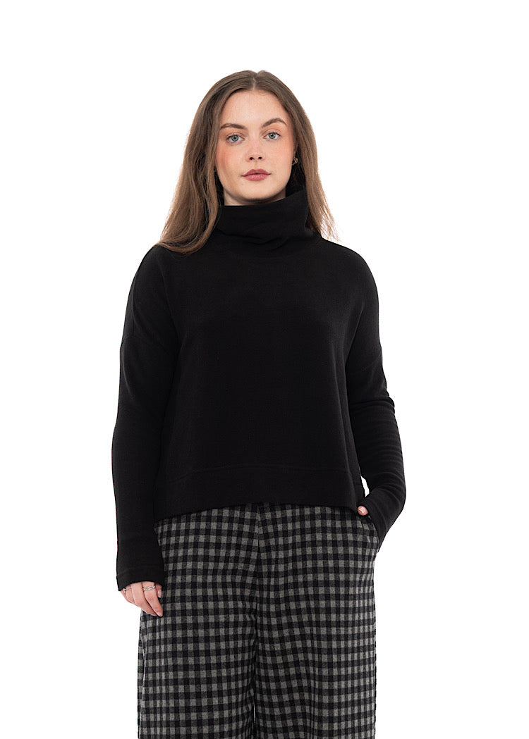 SIGNATURE COTTON-FLEECE MOYET PULLOVER