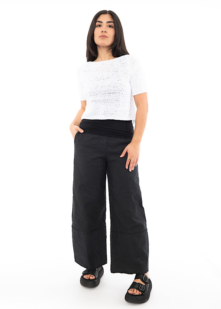 SARAH PACINI CROPPED PULLOVER