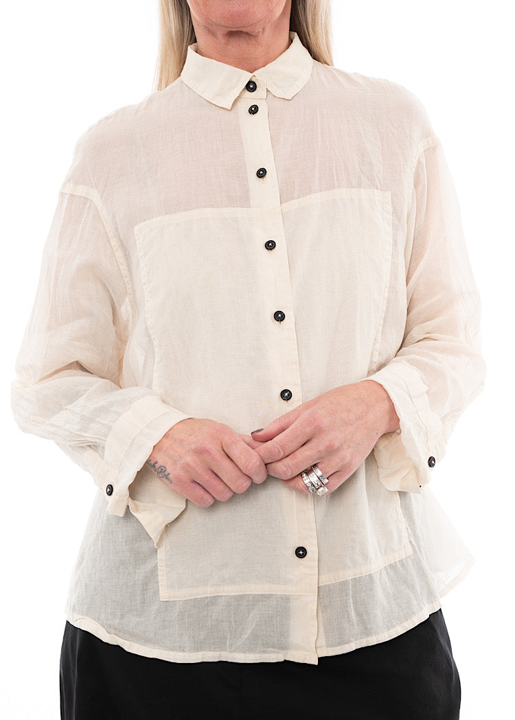 RUNDHOLZ DIP BLOUSE