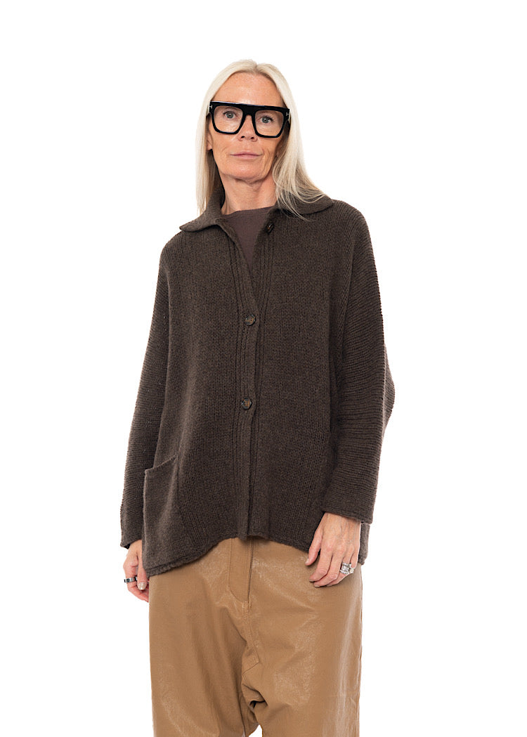 RELAXED KNIT CARDIGAN