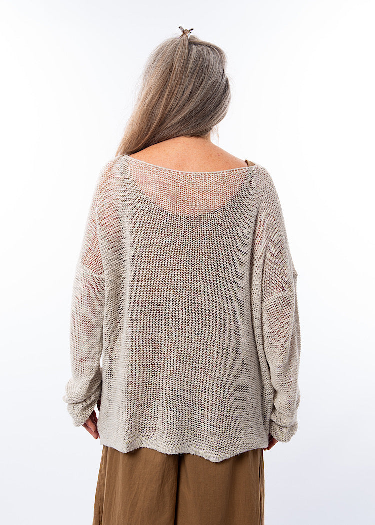 LA VACA LOCA INGRESO KNITTED PULLOVER