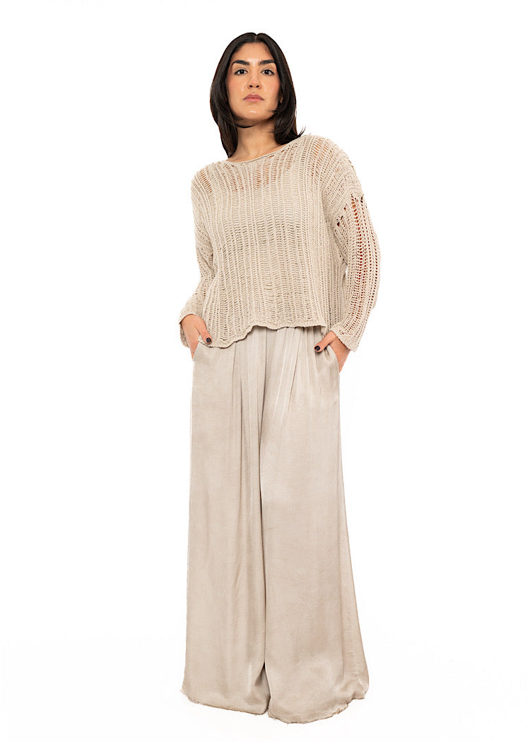 SANCTAMUERTE KNITTED PULLOVER