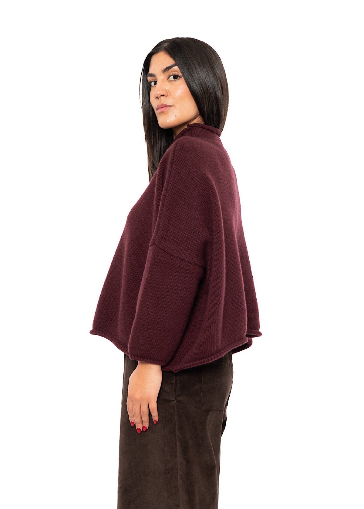 RELAXED CASHMERE BLEND FERRUCCIO PULLOVER