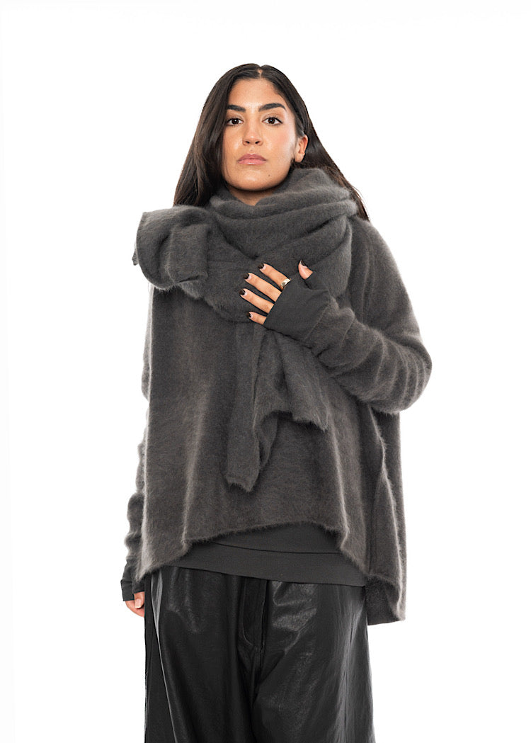 RUNDHOLZ MAINLINE KNITTED SCARF