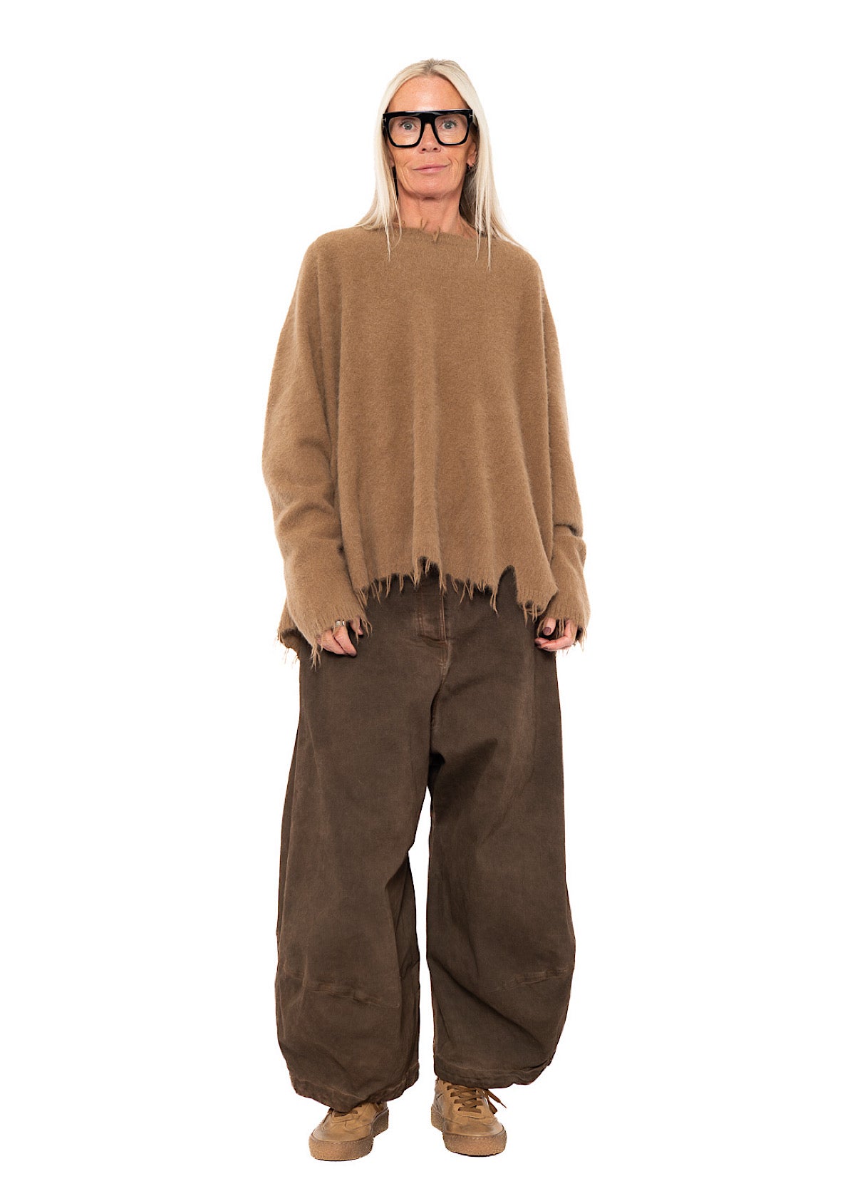 SIGNATURE BALLOON DENIM TROUSER