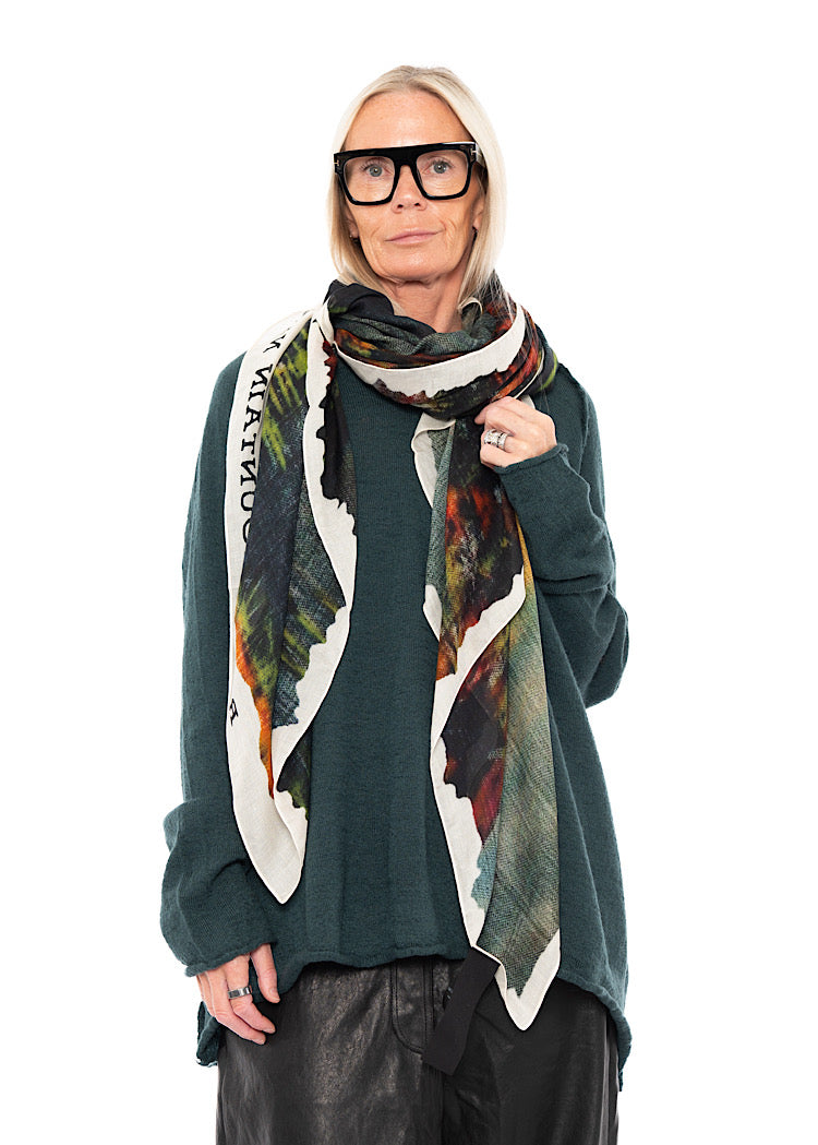 LANDSCAPE PRINT SCARF