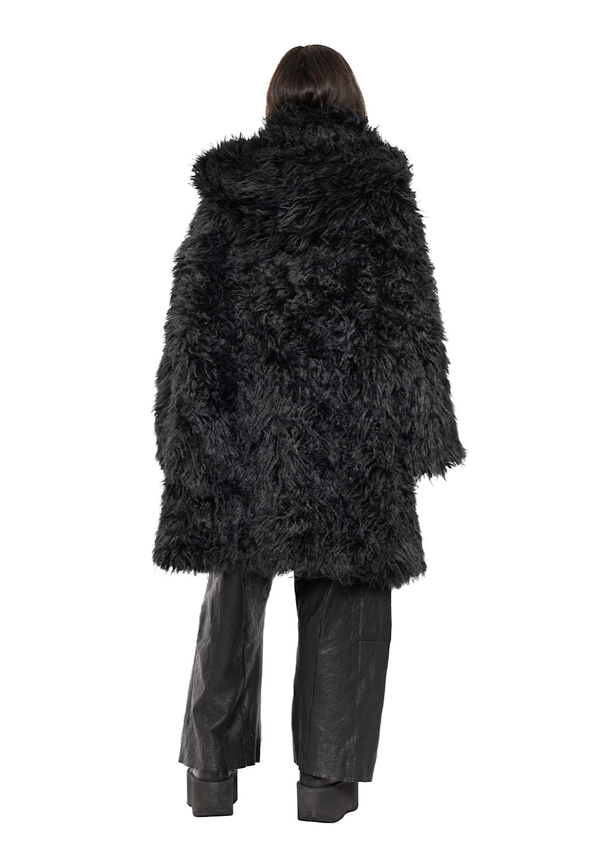 STATEMENT FAUX FUR COAT