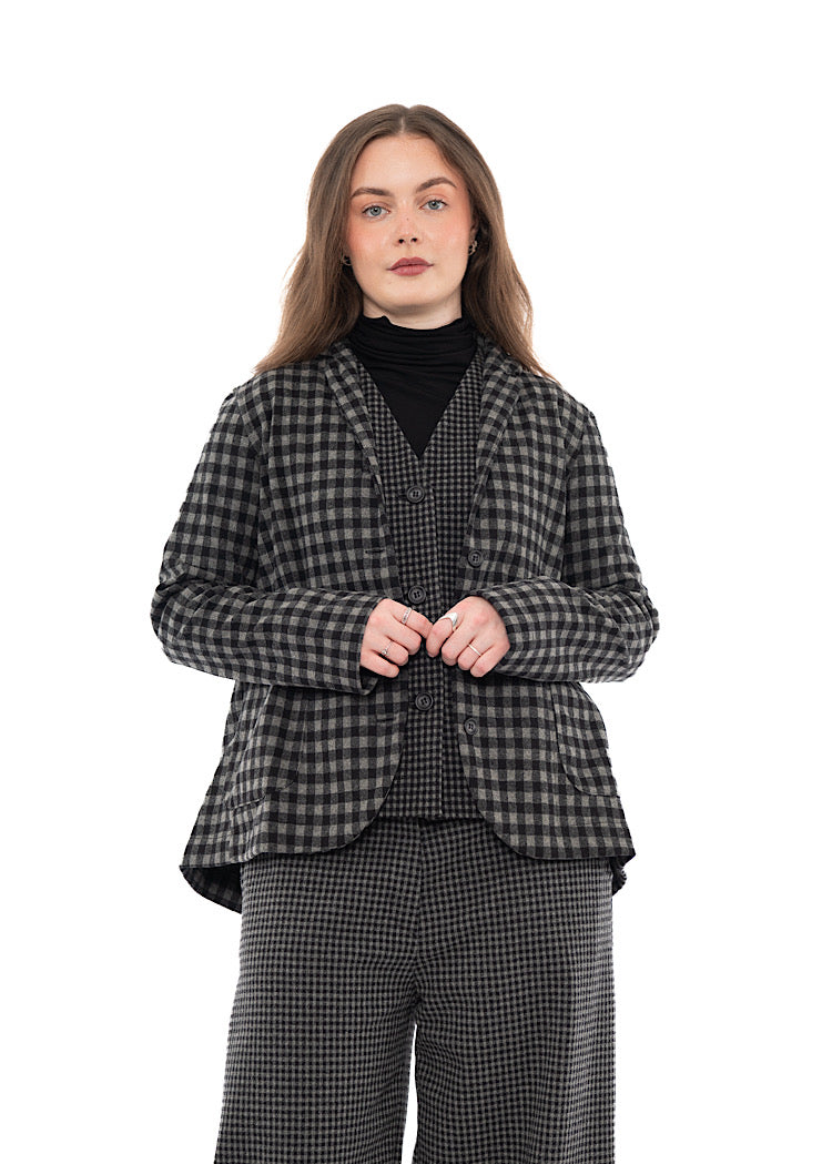 OVERSIZED CHECKED CIMONE JQ JACKET