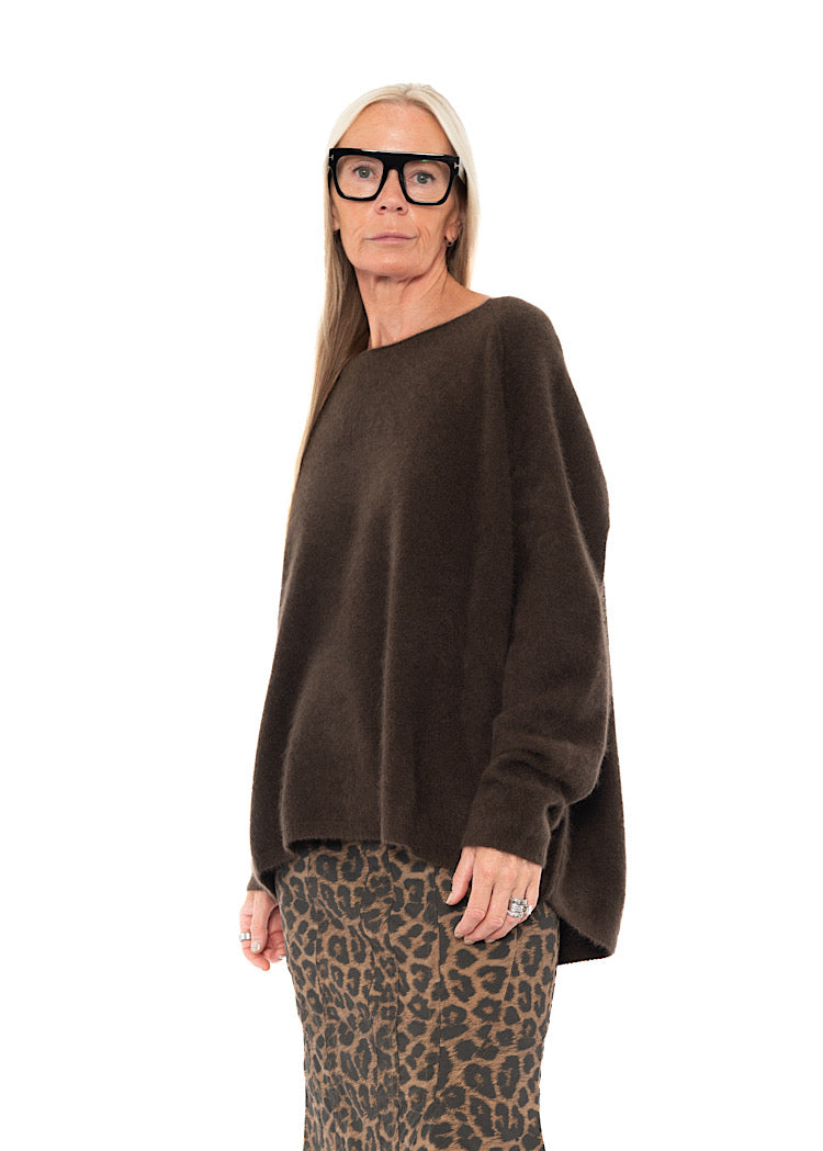 SIGNATURE RACCOON HAIR KNIT