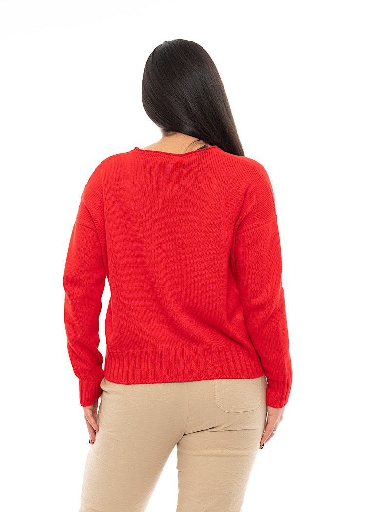 AEQUAMENTE KNITTED PULLOVER