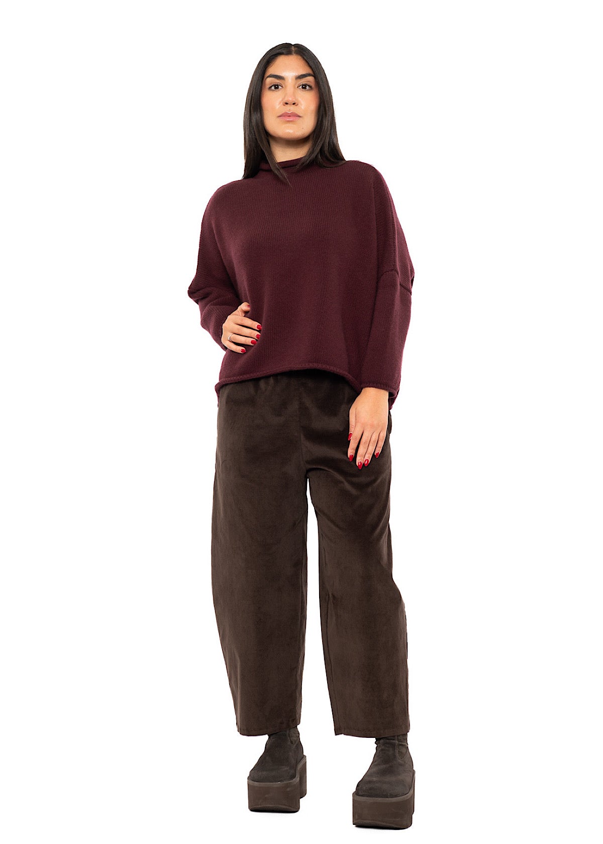 RELAXED CASHMERE BLEND FERRUCCIO PULLOVER