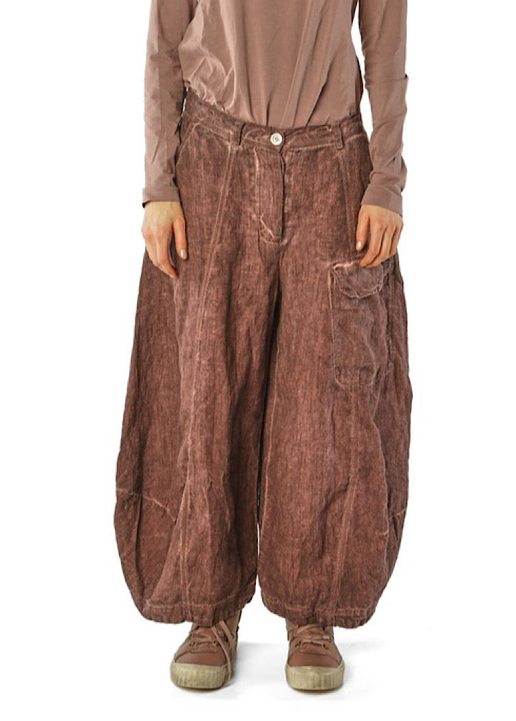 WINTER LINEN BALLOON TROUSER *PARK CLOUD* (Shown in CRY CLOUD)