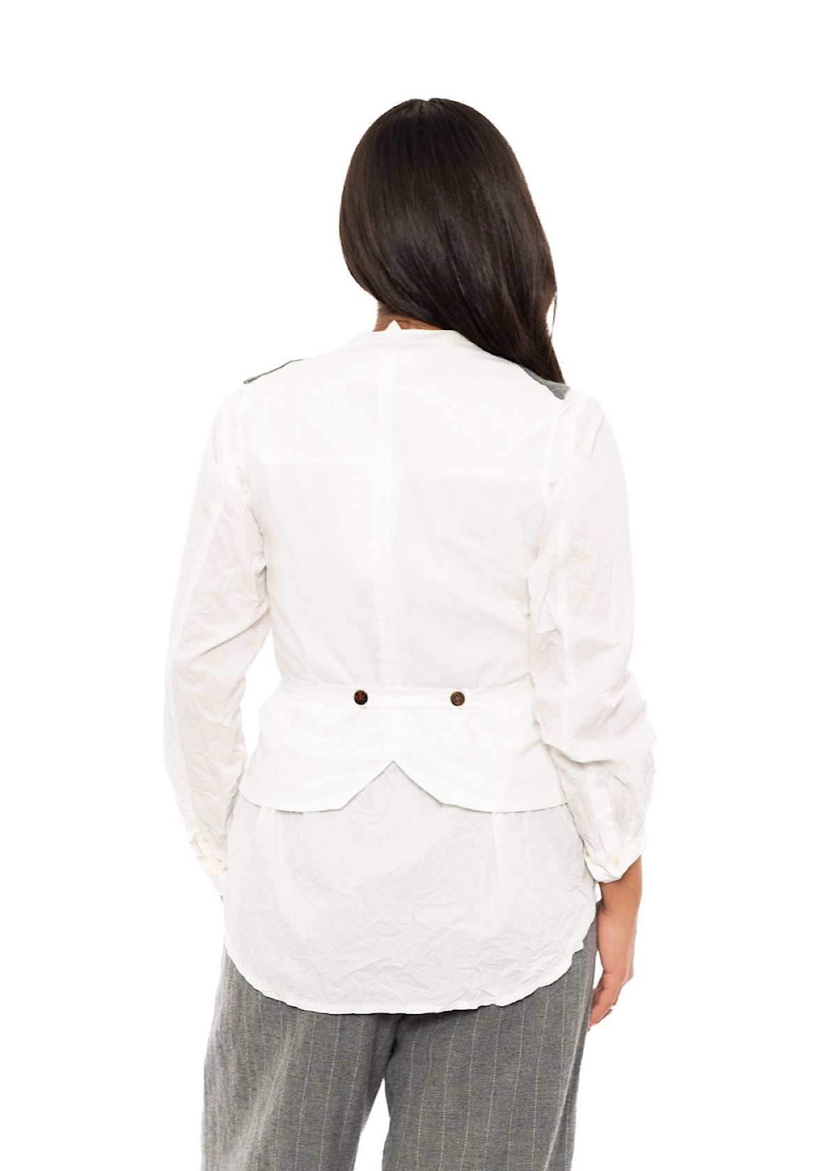 PINSTRIPE GINETTE WAISTCOAT